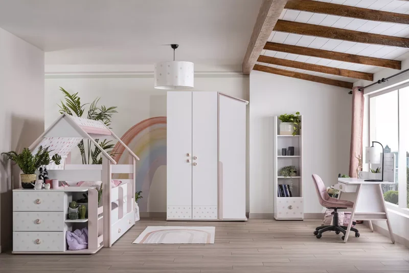 Montessori Pink Çalışma Masası - Görsel 5