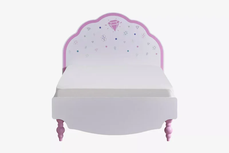 Little Princess Karyola Baskılı Başlıklı 100x200cm - Görsel 2