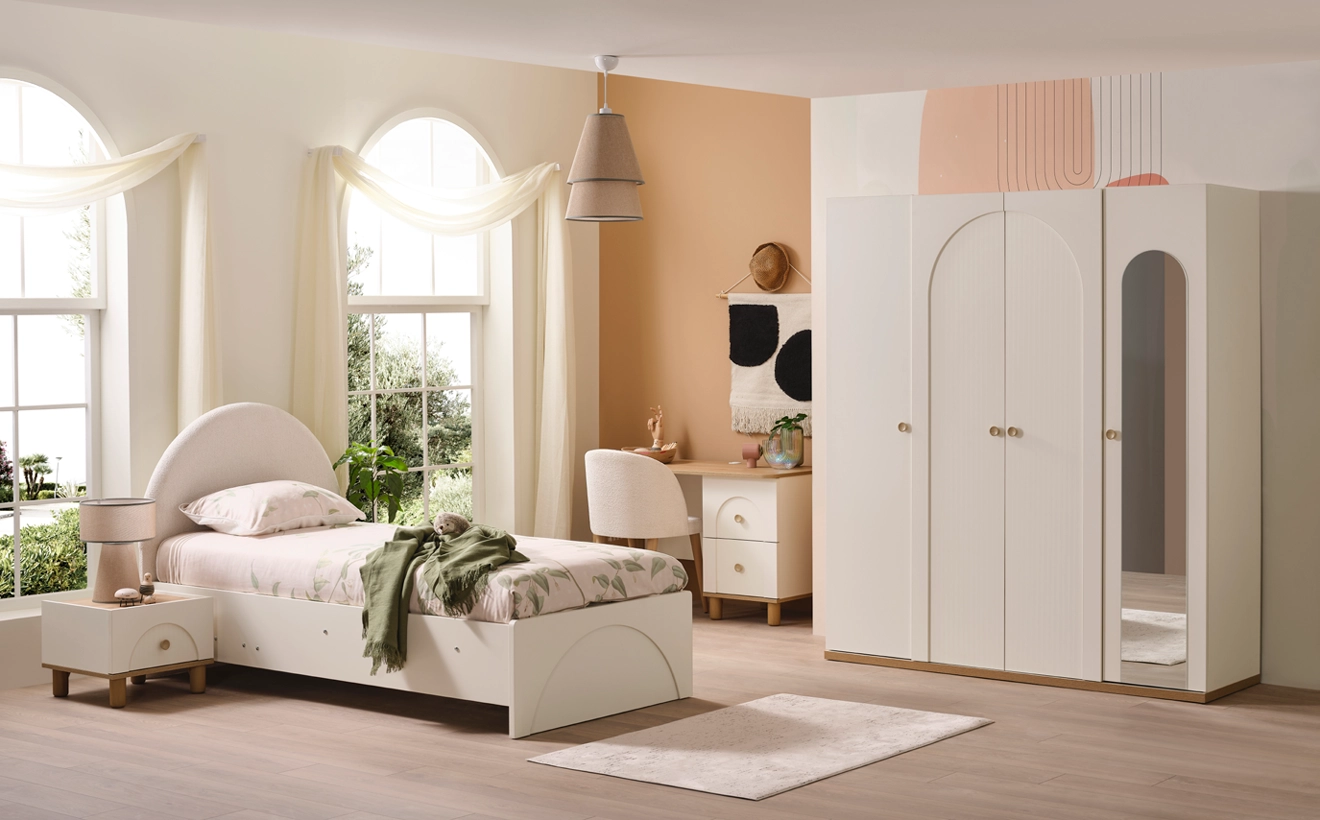 Louis 4 Kapılı Dolap - Görsel 3