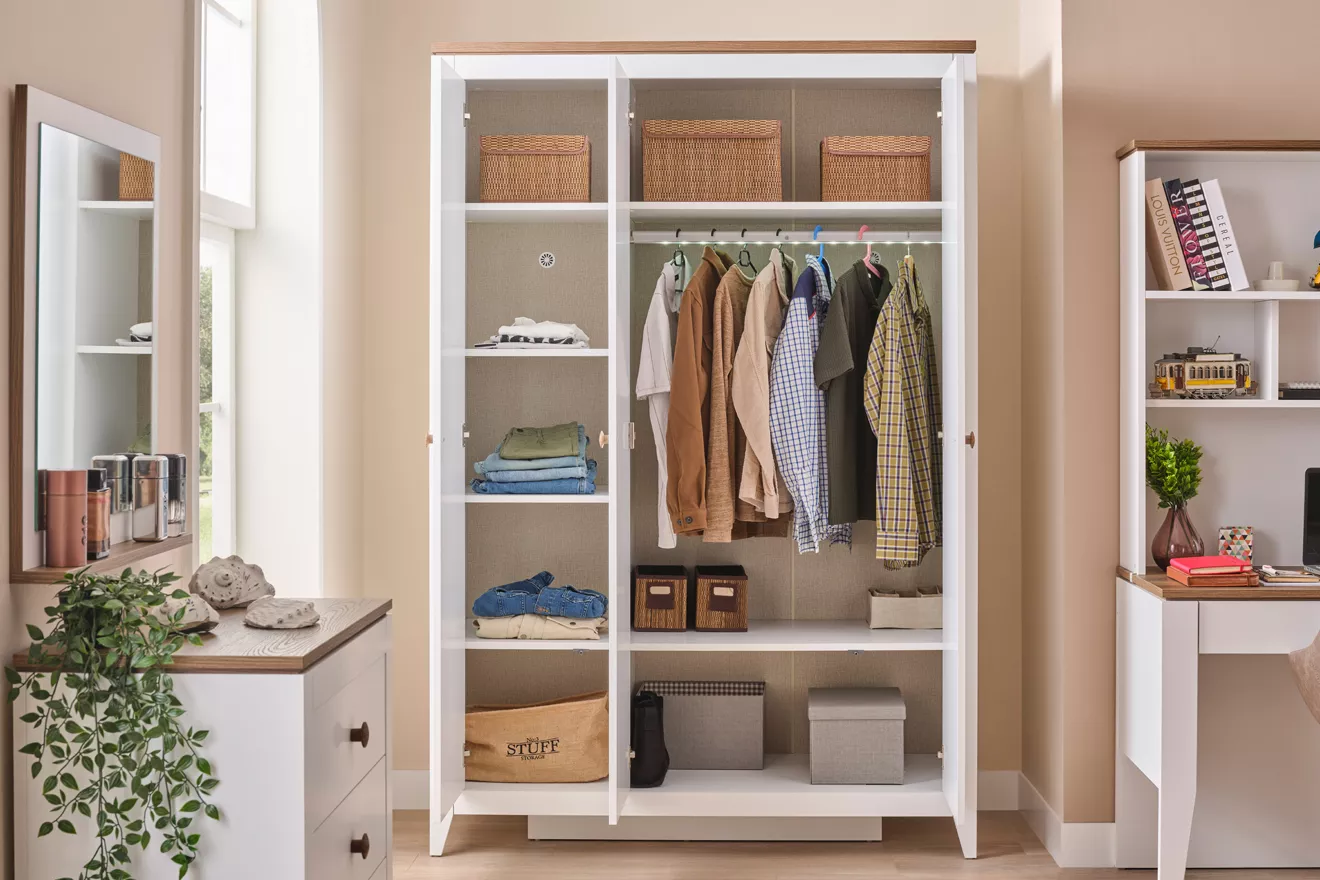 Lucia 3 Kapaklı Dolap - Görsel 5