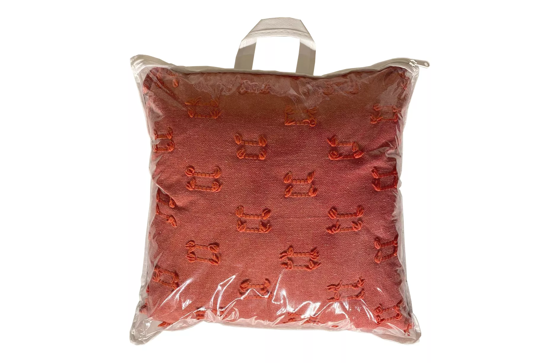 Kırlent Laura Kırmızı - Görsel 3